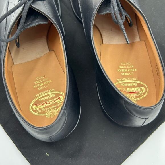 Men's Church's of England, Leather cap toe Oxford's size 10 made in England - Picture 2 of 16
